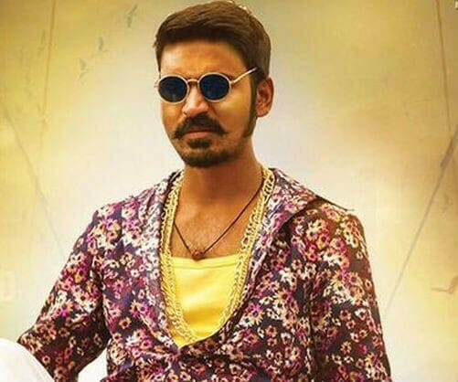 Dhanush in second position in social websites