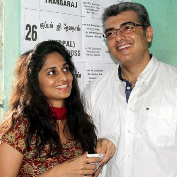 Ajith moves on a family trip!