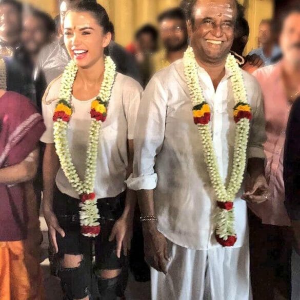 Rajini attended Ayudha Pooja celebrations for ‘2.0’