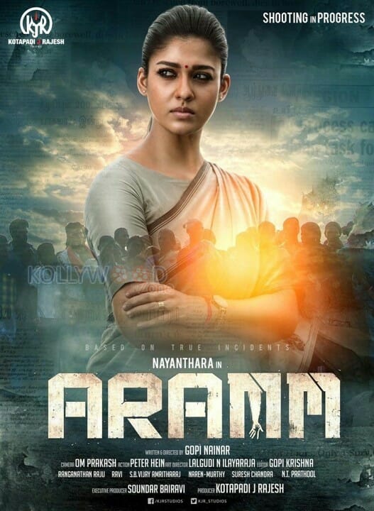 Nayantara in Aramm Movie Poster
