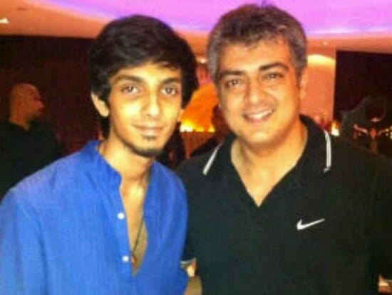 Anirudh applauded by Ajith