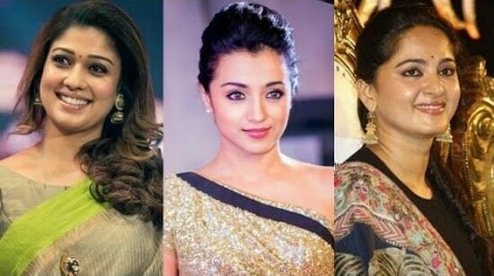 Nayanthara, Trisha, Anushka acts in different getup