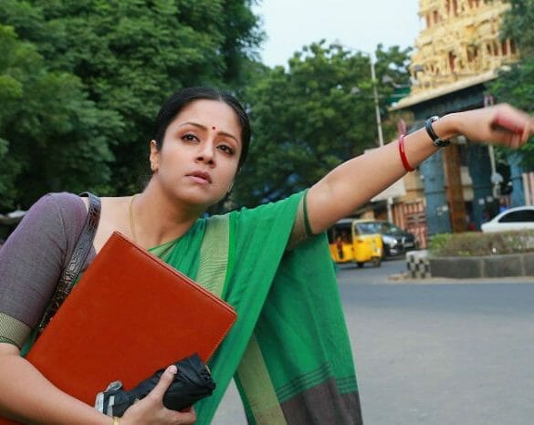 Why Jyothika dubbed in her voice for Magalir Mattum?