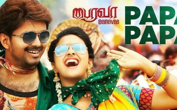 New record created by Bairavaa song ‘Papa Papa’