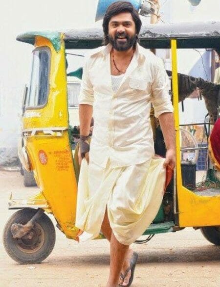 Simbu in AAA playing three getups