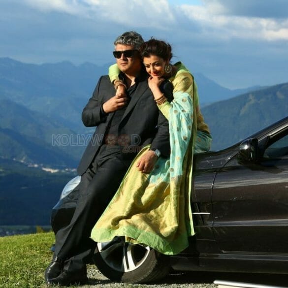 Vivegam’s “Kaadhalada” from 2pm today!