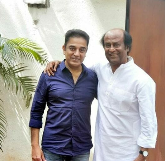 Kamal, Rajini Congratulate Each Other