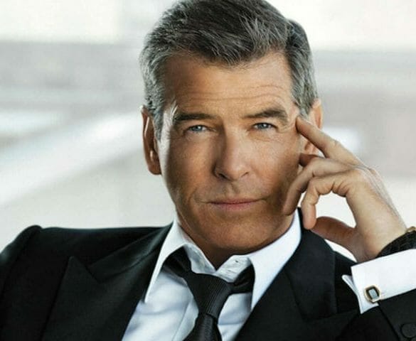 Is Dhanush’s film starring Pierce Brosnan?