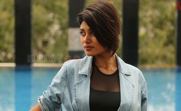 Oviya plays a cameo in Arav’s ‘Raja Bheema’