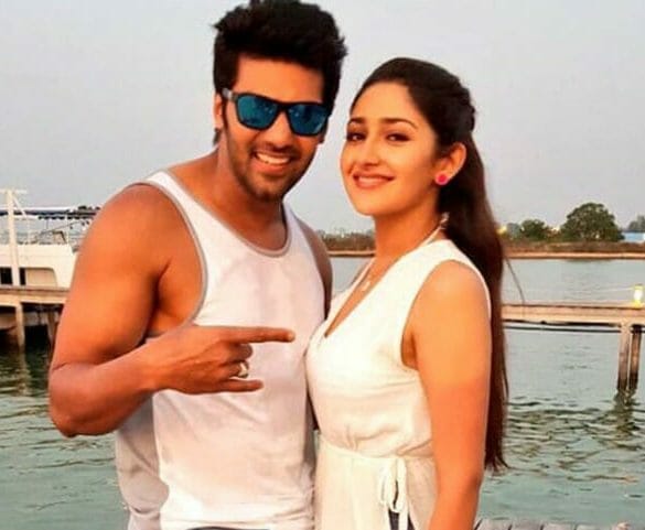 Arya and Sayesha Saigal in love?