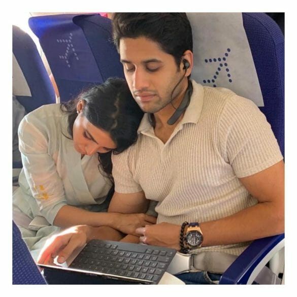 Samantha and Naga Chaitanya put on their too hot to handle beachwear