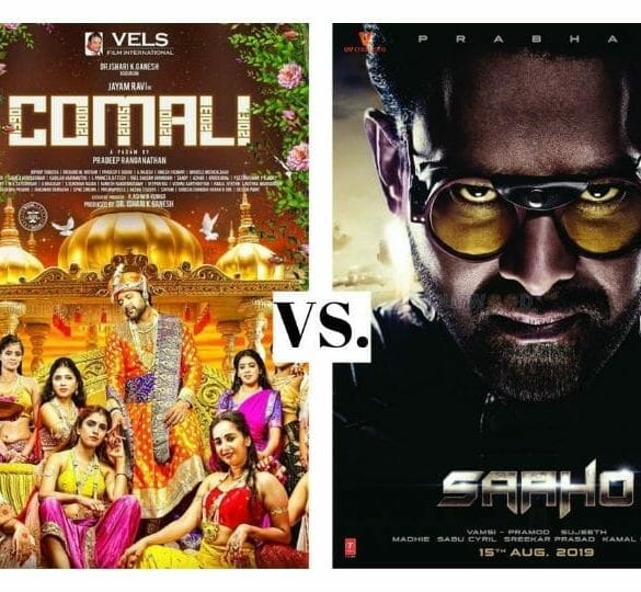 Jayam Ravi’s Comali to clash with Prabhas’s Saaho!