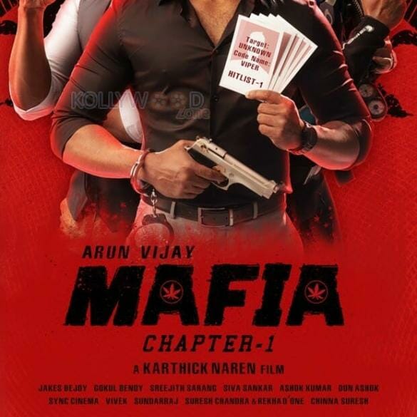 Arun Vijay's Mafia Poster
