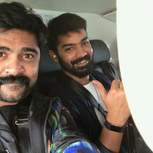 Actor Simbu does it again for buddy Mahat Raghavendra!