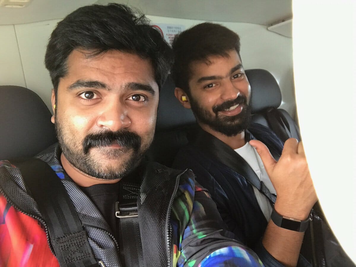 Actor Simbu does it again for buddy Mahat Raghavendra!