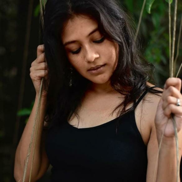 Actress Aditi Balan shares intense pictures on social media!