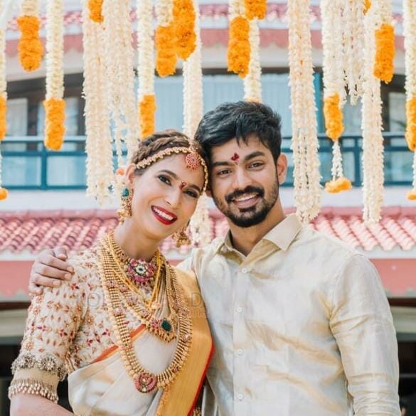 Actor Mahat Raghavendra – Prachi Mishra Wedding
