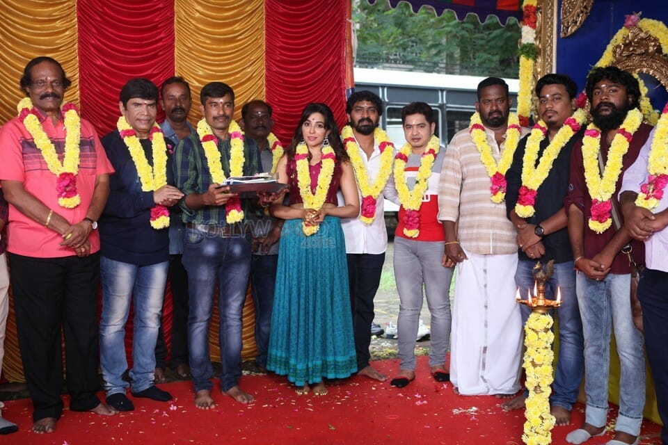 Aalambana Movie Pooja Stills