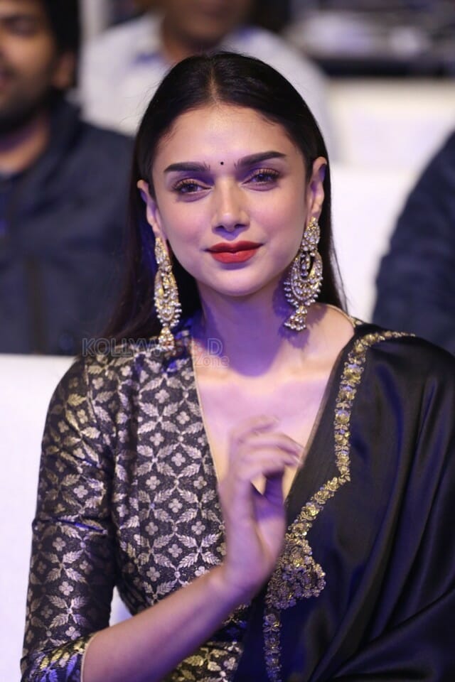 Actress Aditi Rao Hydari At Antariksham Movie Pre Release Event Pictures