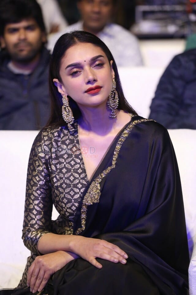 Actress Aditi Rao Hydari At Antariksham Movie Pre Release Event Pictures