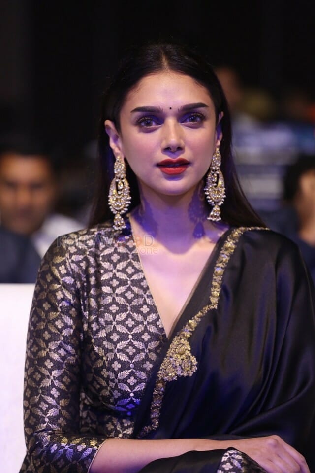 Actress Aditi Rao Hydari At Antariksham Movie Pre Release Event Pictures