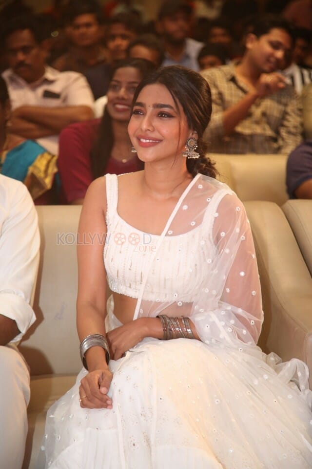 Actress Aishwarya Lekshmi At Action Movie Pre release Event Photos