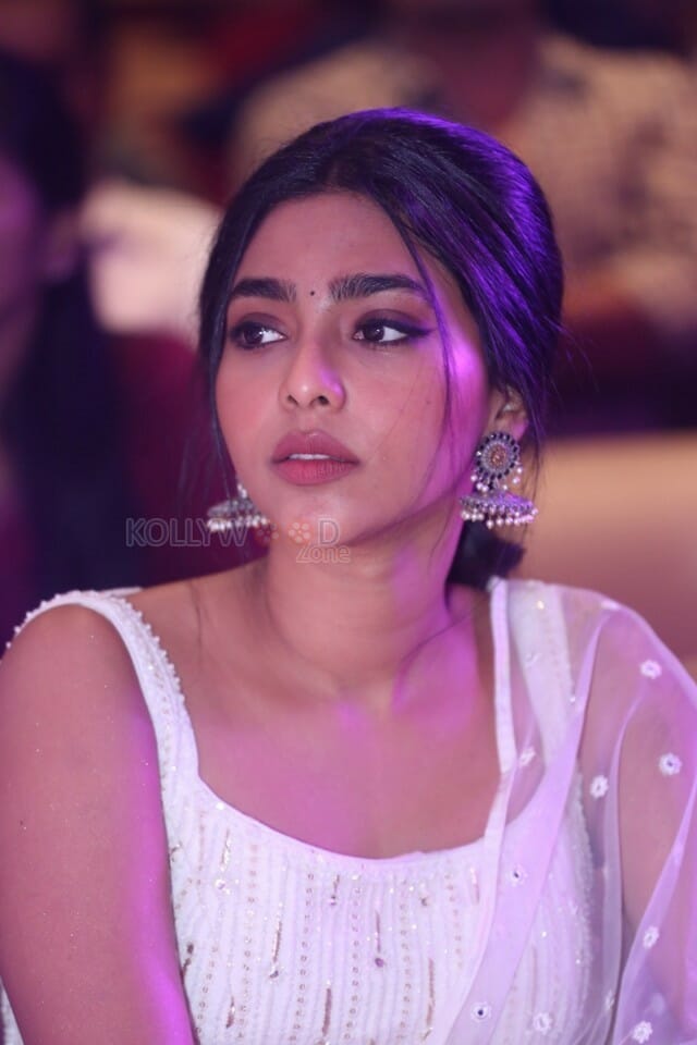 Actress Aishwarya Lekshmi At Action Movie Pre release Event Photos