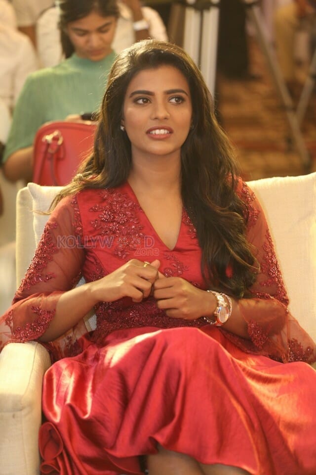 Actress Aishwarya Rajesh At Kousalya Krishna Murthy Audio Function Pictures