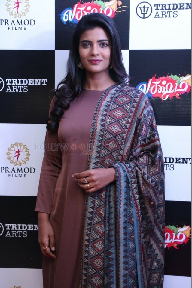Actress Aishwarya Rajesh At Lakshmi Movie Press Meet Photos