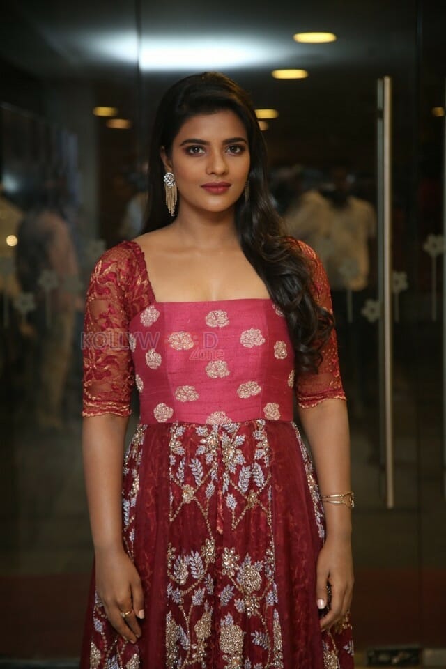 Actress Aishwarya Rajesh At Mis S Match Movie Pre Release Event Photos