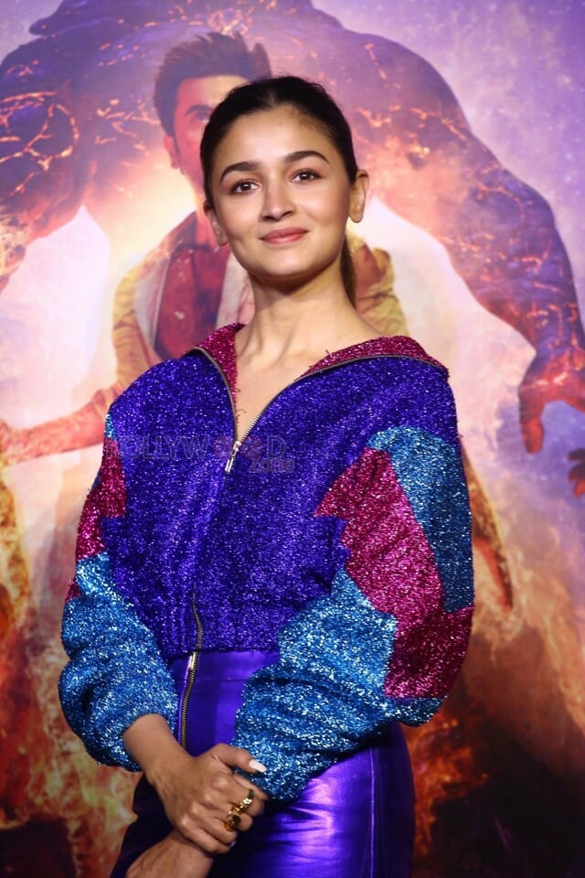 Actress Alia Bhatt at Brahmastra Motion Poster Launch Photos 14