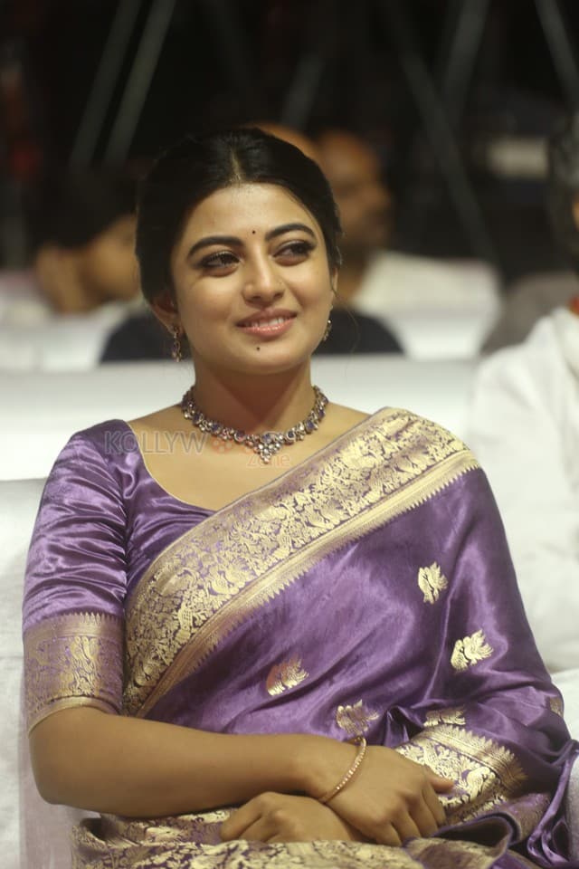 Actress Anandhi at Bhairavam Movie Pre Release Event Stills 01