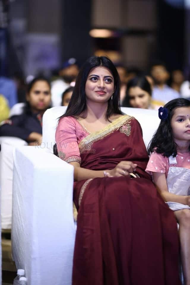 Actress Anandhi at Itlu Maredumilli Prajanikam Pre Release Event Photos 04