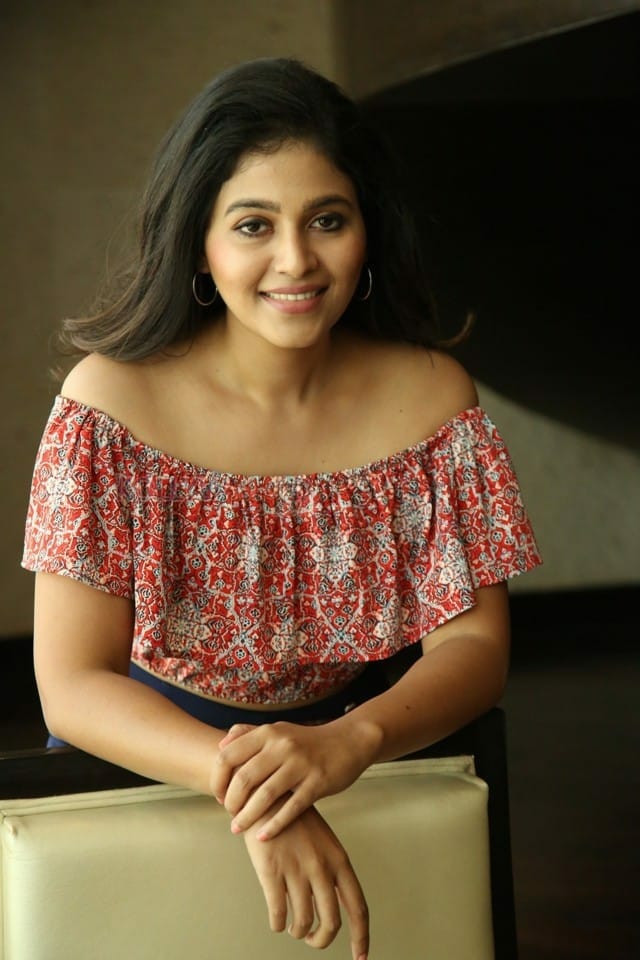 Actress Anjali at Vakeel Saab Movie Interview Photos