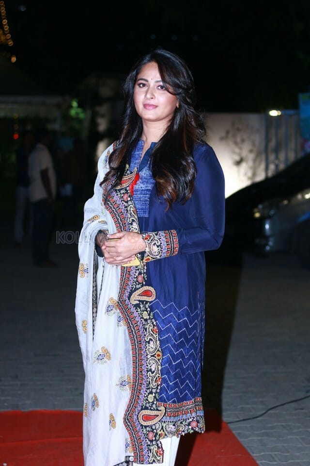Actress Anushka Shetty At Bhaagamathie Audio Launch Photos