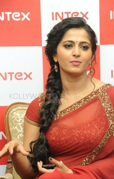 Actress Anushka Shetty At Intex Event Photos