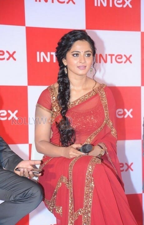 Actress Anushka Shetty At Intex Event Photos