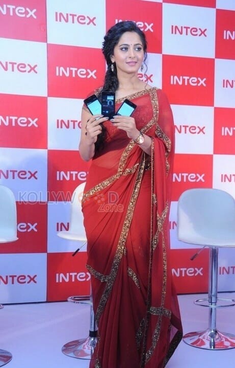Actress Anushka Shetty At Intex Event Photos