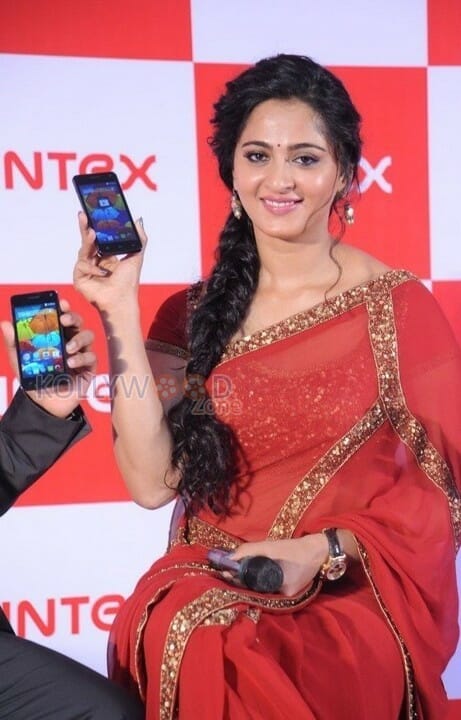 Actress Anushka Shetty At Intex Event Photos