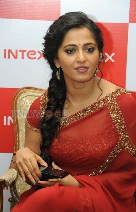 Actress Anushka Shetty At Intex Event Photos