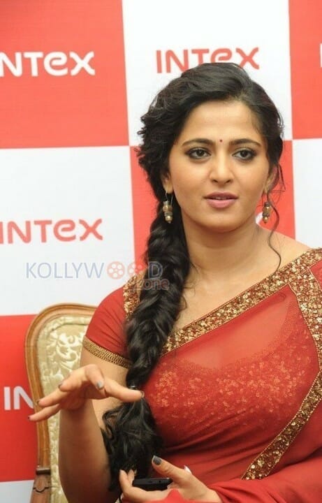 Actress Anushka Shetty At Intex Event Photos