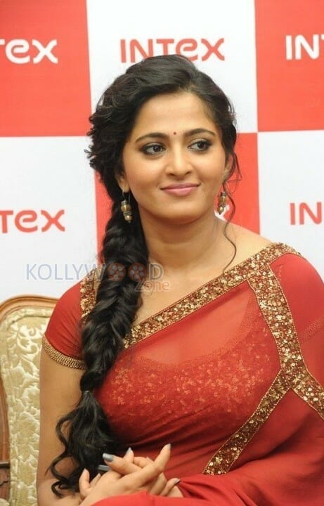 Actress Anushka Shetty At Intex Event Photos