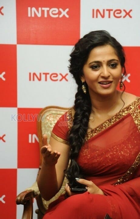 Actress Anushka Shetty At Intex Event Photos