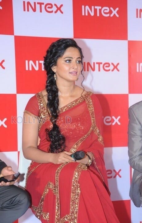Actress Anushka Shetty At Intex Event Photos