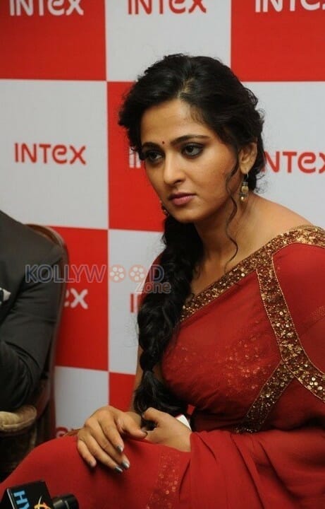 Actress Anushka Shetty At Intex Event Photos