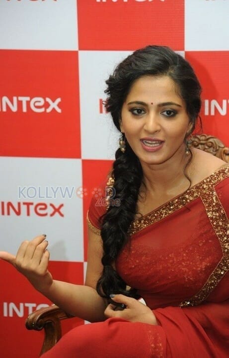 Actress Anushka Shetty At Intex Event Photos