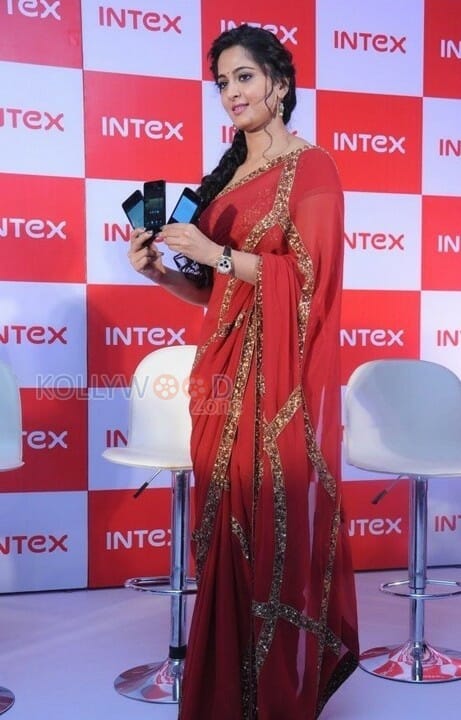 Actress Anushka Shetty At Intex Event Photos