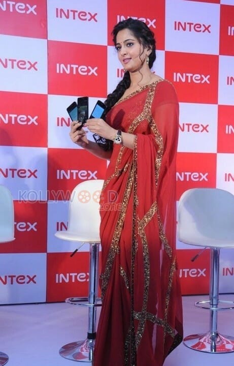 Actress Anushka Shetty At Intex Event Photos