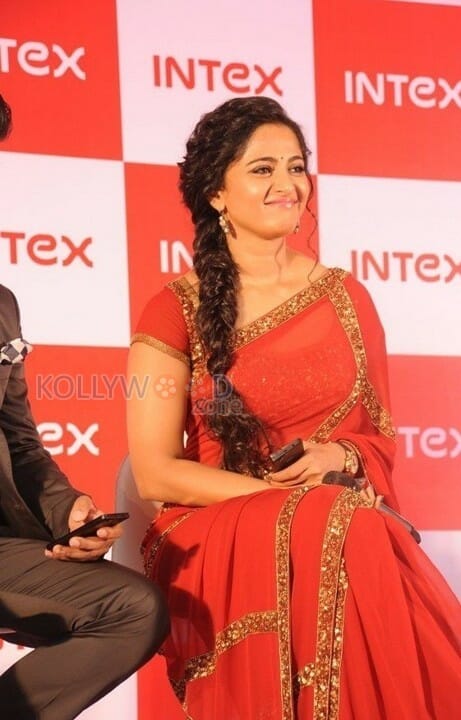 Actress Anushka Shetty At Intex Event Photos