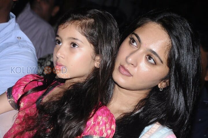 Actress Anushka Shetty At Saivam Audio Launch Pictures